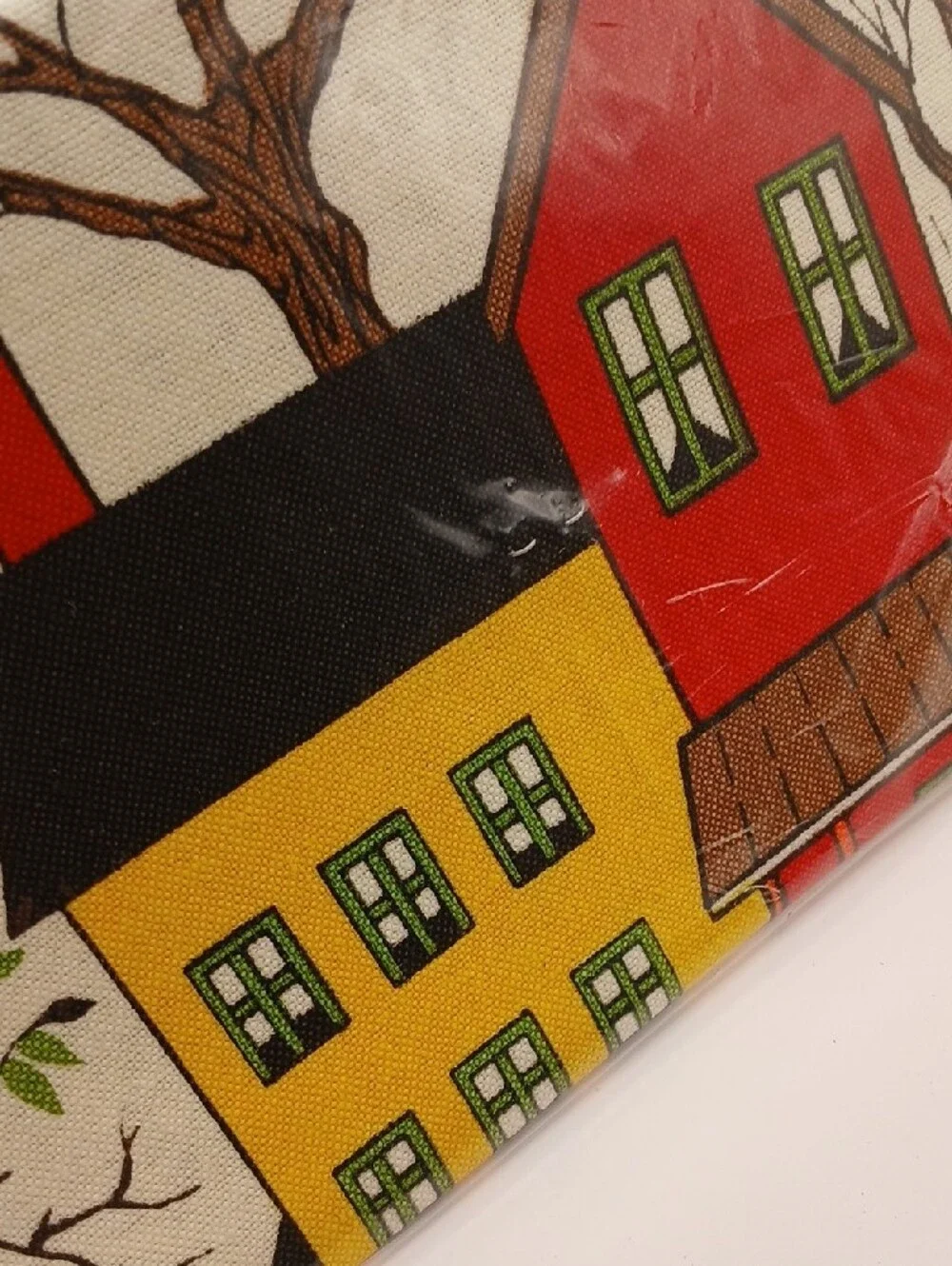 Vintage 1985 Calendar Wall Hanging Tea Dish Towel